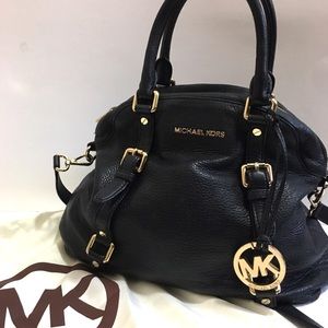 Michael Kors black Bedford bag
